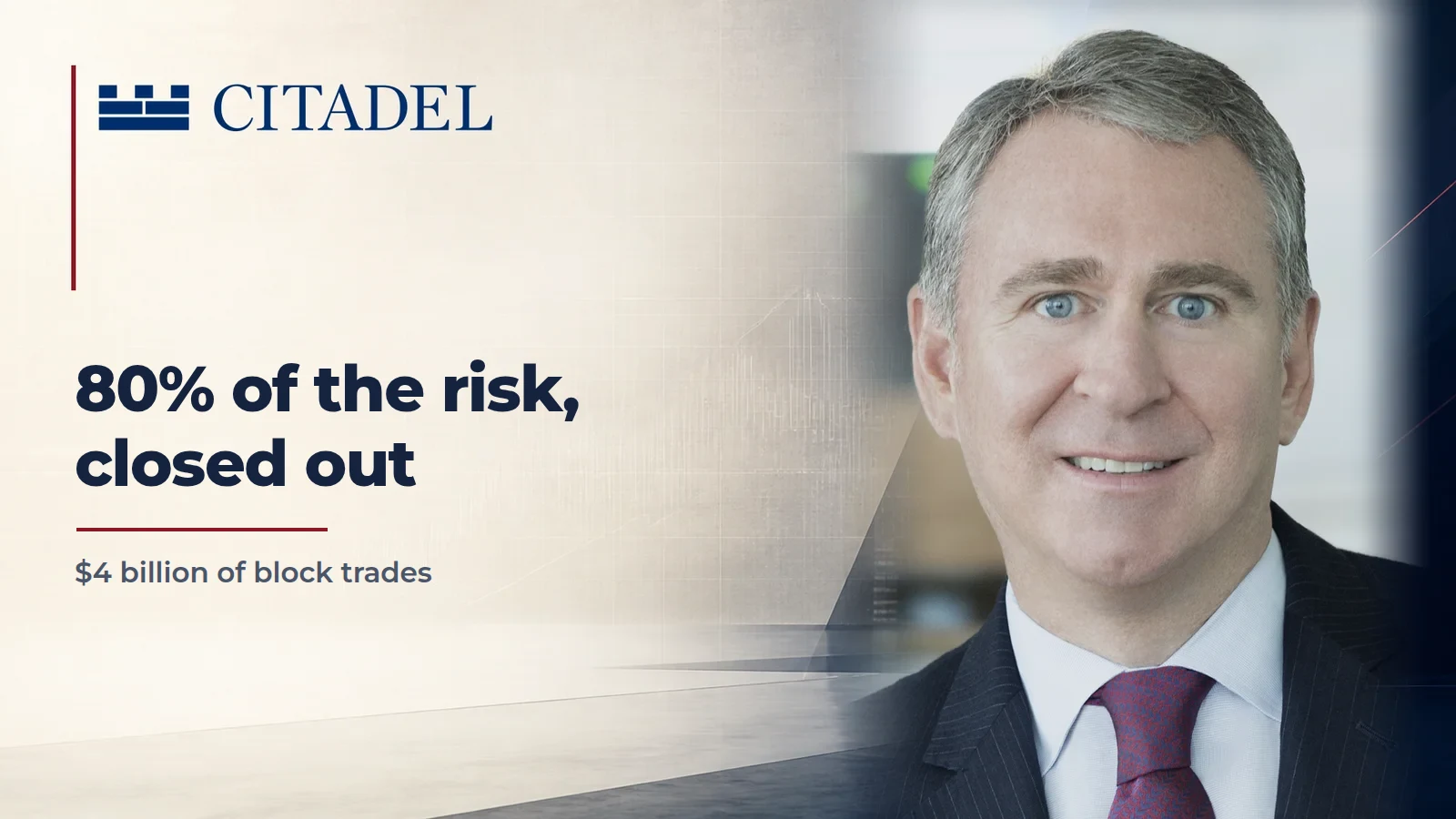 Ken Griffin says Citadel has closed out 80% of Leopold Aschenbrenner's Situational Awareness risk