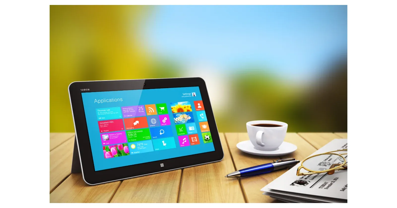 Green in a sea of red: why Microsoft is bucking the tech selloff today