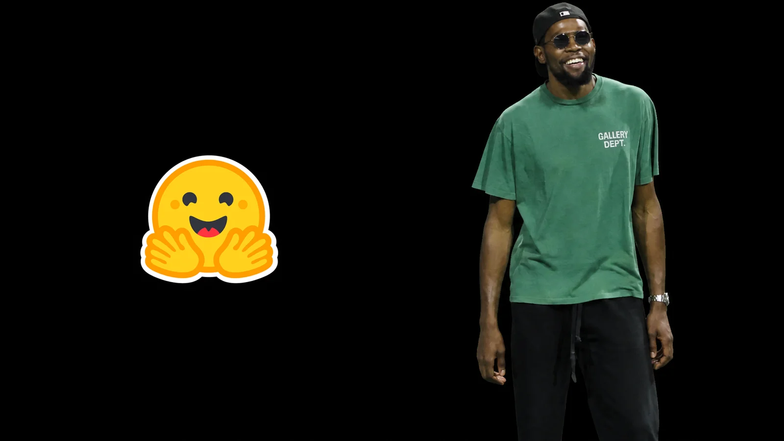 NBA star Kevin Durant put $250,000 into Hugging Face. Nvidia's (NVDA) reported deal makes it worth about $60 million.