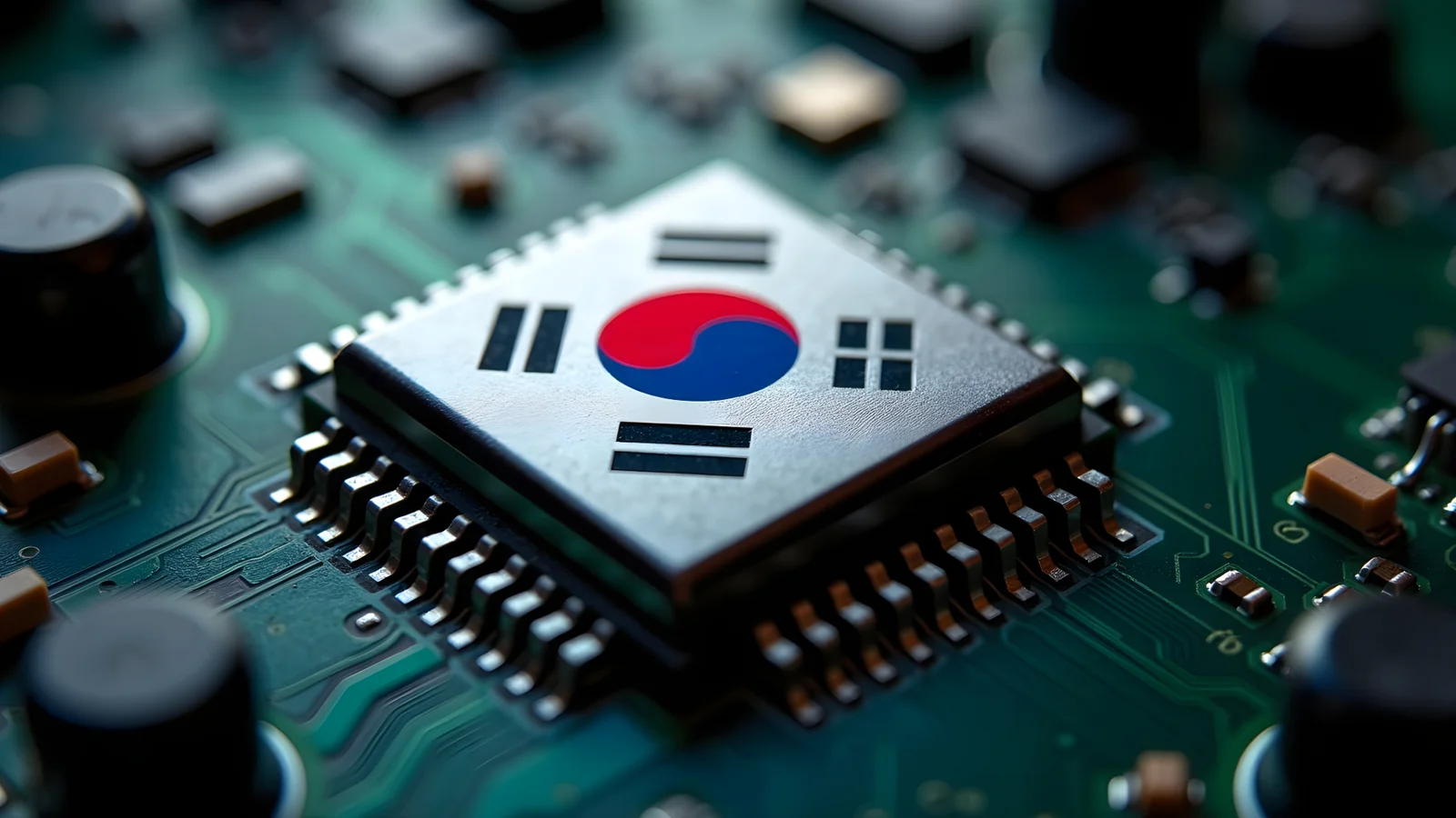 Semiconductors made up 41.5% of everything South Korea exported in July. It was the country's second-biggest export month on record. So why did its stock market fall 22%?