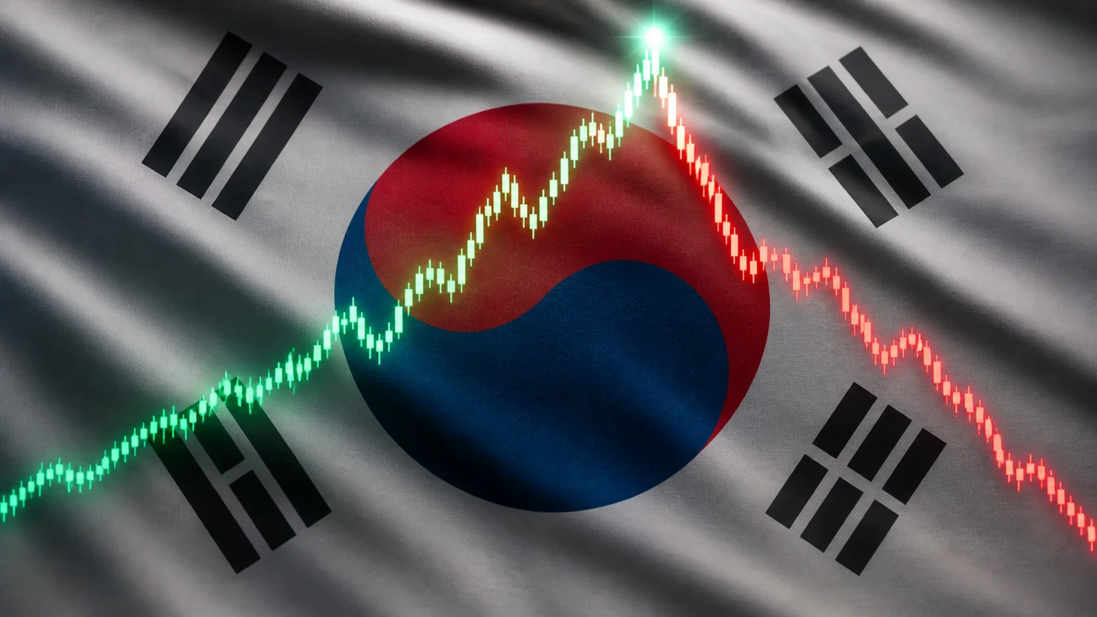 Foreigners drove the Kospi to a record high on Samsung and SK Hynix. Local institutions sold the whole gain the same day.