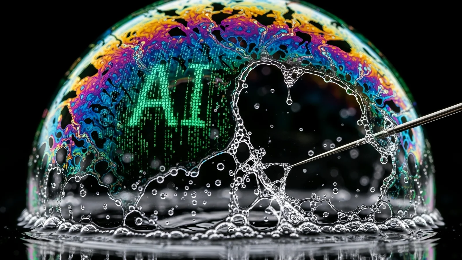 Michael Burry posted three charts making the AI bear case. Two of them show the selling already happened.